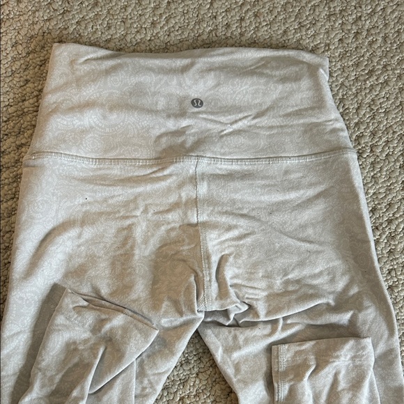 lululemon athletica Pants - lululemon athletica Light Gray Leggings